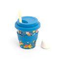 Superhero Babychino Cup 4oz - WITH STRAW