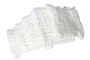 Organic Cotton Reusable Baby Wipes (5-Pack) - White