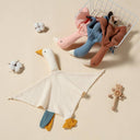 Goose Comforter Baby Security Blanket - Nutmeg