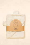 Hooded Towel: Ivory