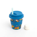 Superhero Babychino Cup 4oz - WITH STRAW