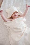 Hooded Towel: Ivory