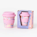 Pink Unicorn Babychino Cup 4oz - WITH STRAW