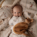 Le Cirque Fur Lined Cot Blanket