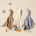 Goose Comforter Baby Security Blanket - Aluminium