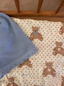 Studley Blue // Knitted Blanket