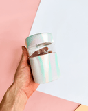 MARSHMALLOW SWIRL - Regular Reusable Coffee Cup 8oz