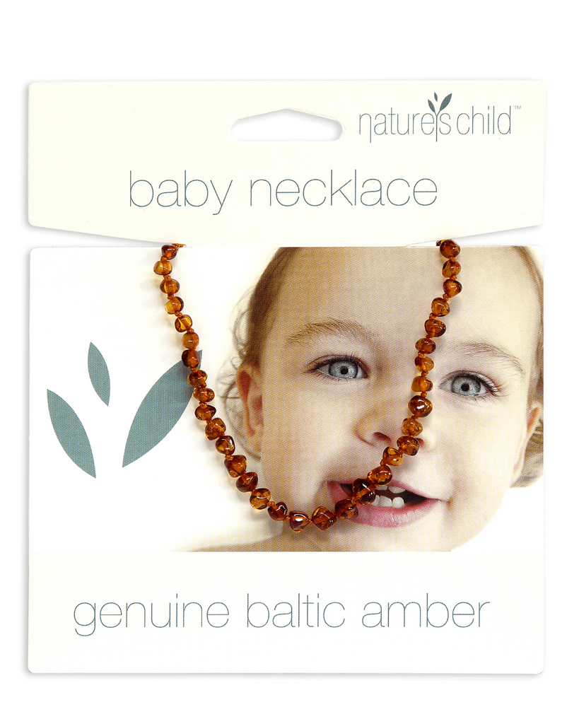 Amber Teething Necklace | Cognac-Nature's Child-Tiny Trader