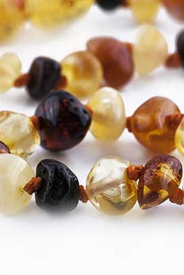 Amber Teething Necklace | Mixed-Nature's Child-Tiny Trader