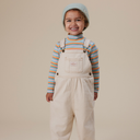 Austin Denim Overalls | Oat-Goldie+Ace-3-6M- Tiny Trader - Gold Coast Baby Shop