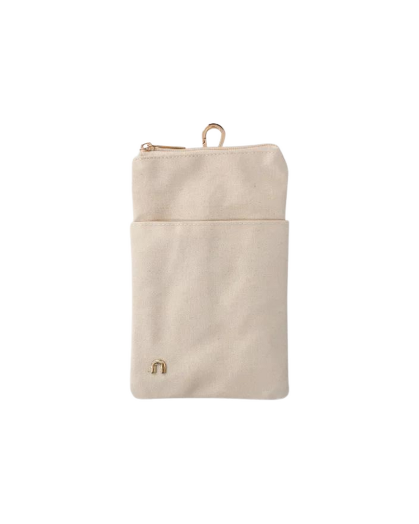 BB Phone Pouch | Natural-Nim The Label- Tiny Trader - Gold Coast Kids Shop - Gold Coast Baby Shop -