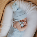 BEANIE | ECHO-Ziggy Lou-0-3M- Tiny Trader - Gold Coast Baby Shop