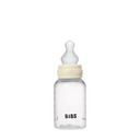 Baby Bottle Set 150ml Silicone - Ivory-BIBS- Tiny Trader - Gold Coast Baby Shop