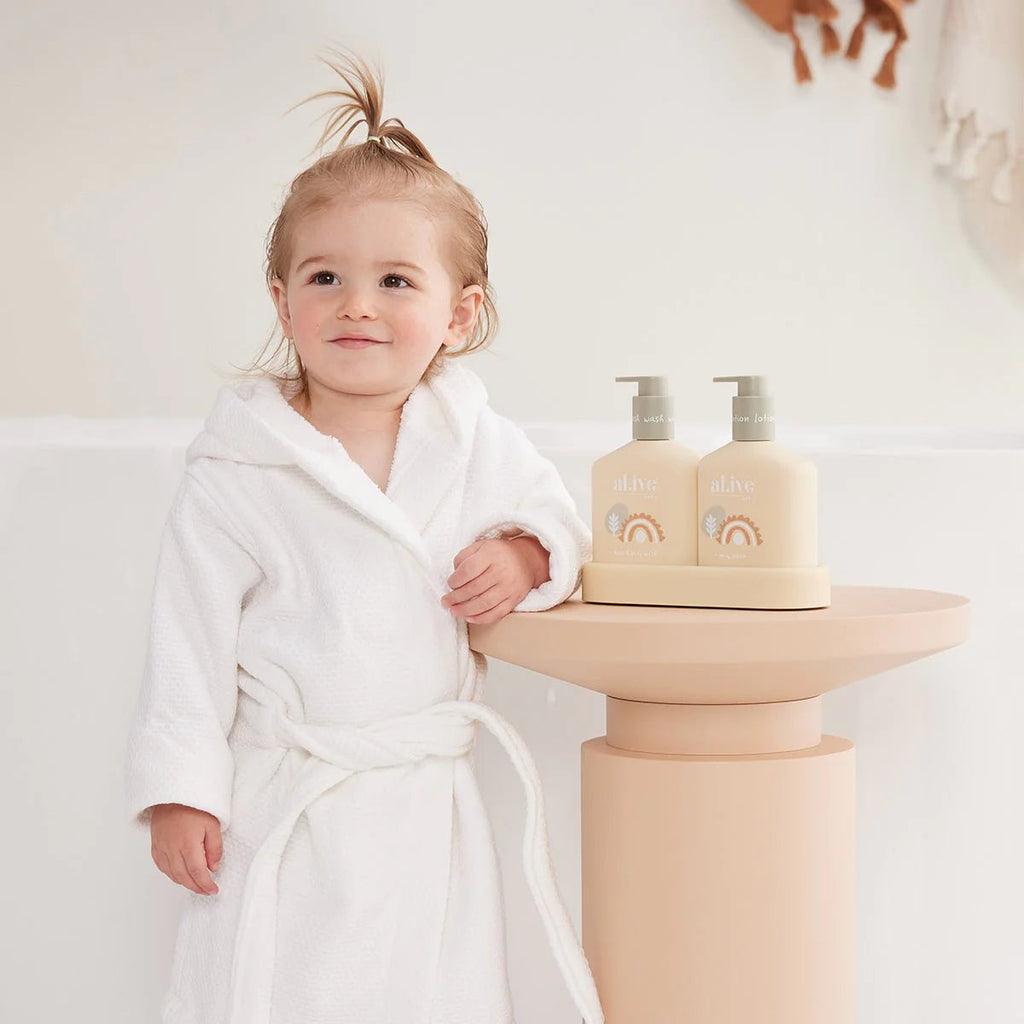 Baby Duo (Hair/Body Wash & Lotion + Tray) Gentle Pear-Al.ive Body- Tiny Trader - Gold Coast Kids Shop - Gold Coast Baby Shop -