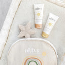 Baby Konjac Sponge White-Al.ive Body- Tiny Trader - Gold Coast Baby Shop