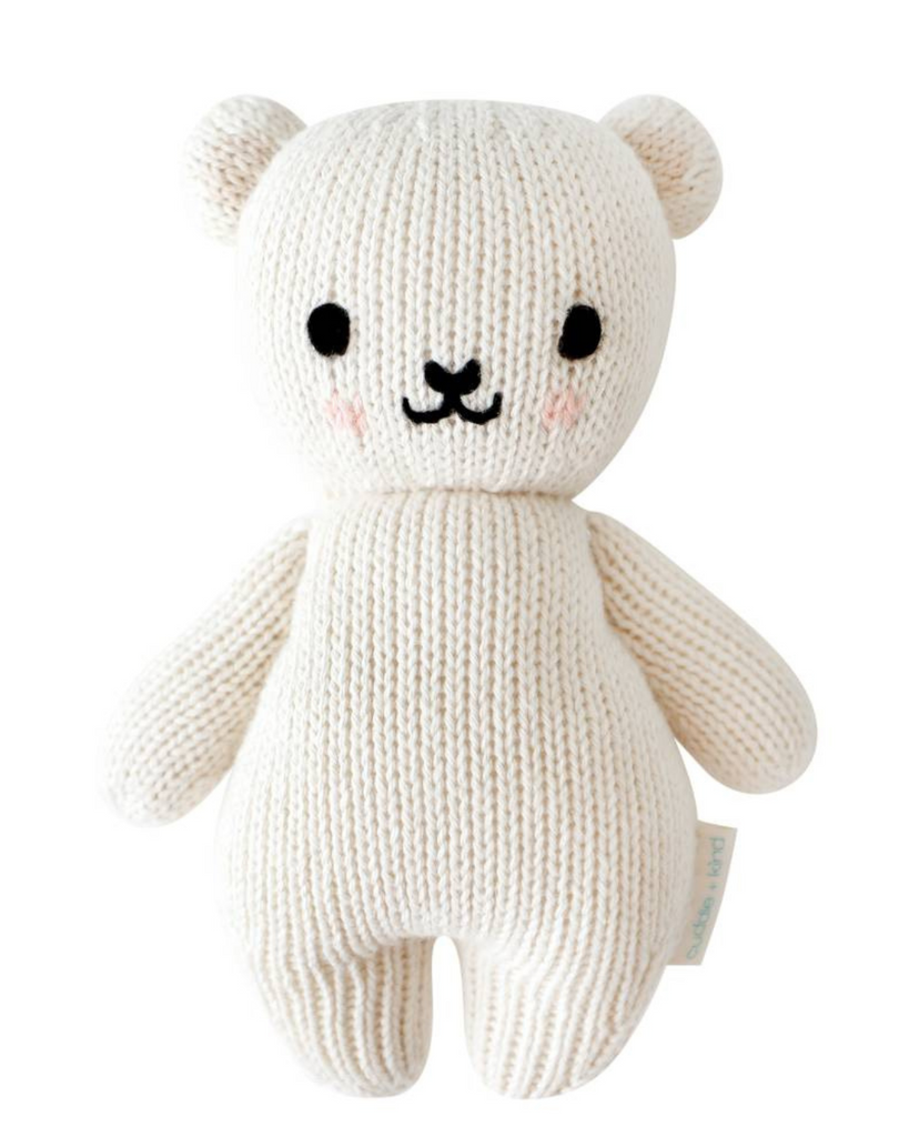 Baby Polar Bear-Cuddle+Kind- Tiny Trader - Gold Coast Kids Shop - Gold Coast Baby Shop -