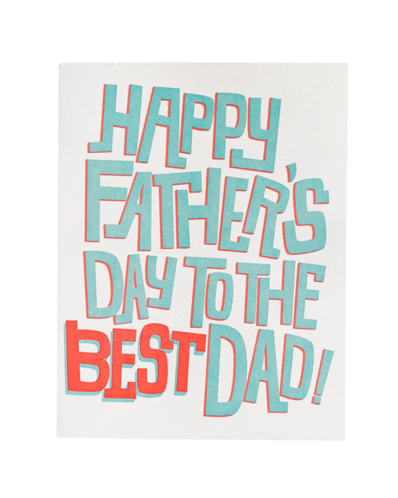 Best Dad | Greeting Card-Greeting Card- Tiny Trader - Gold Coast Kids Shop - Gold Coast Baby Shop -