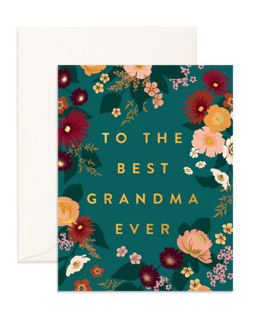 Best Grandma Ever Greeting Card-Fox & Fallow- Tiny Trader - Gold Coast Kids Shop - Gold Coast Baby Shop -