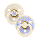 Bibs Dummies Size 1 | Studio Colour - Jasmine Ivory Mix - (2pk)-Baby & Toddler-BIBS- Tiny Trader - Gold Coast Baby Shop