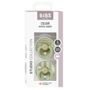 Bibs Dummies Size 1 | Studio Colour - Sage Mix - (2pk)-Baby & Toddler-BIBS- Tiny Trader - Gold Coast Baby Shop