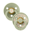 Bibs Dummies Size 2 | Studio Colour - Jasmine Sage Mix - (2pk)-Baby & Toddler-BIBS- Tiny Trader - Gold Coast Baby Shop