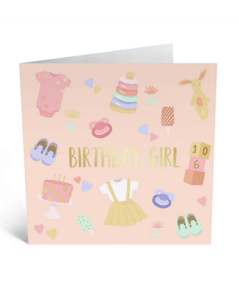 Birthday Girl Card | Greeting Card-Greeting Card-Tiny Trader