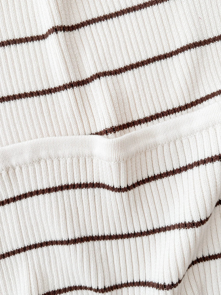 Blanket | Cocoa Stripes-Ziggy Lou-Tiny Trader