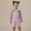 Burton Vintage Washed Denim Overalls | Mauve-Goldie+Ace-6-12M- Tiny Trader - Gold Coast Baby Shop