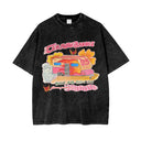Caravan Baddie Oversize acid wash T-Shirt | Black-MAKU THE LABEL-S- Tiny Trader - Gold Coast Baby Shop