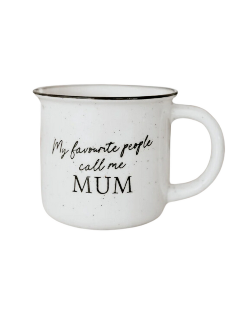 Ceramic Mug | "Favourite People Call Me Mum"-Bencer & Hazelnut- Tiny Trader - Gold Coast Kids Shop - Gold Coast Baby Shop -