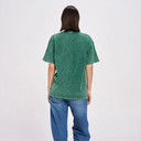 Cherry Baby Acid Wash Oversize T-Shirt | Dark Green-MAKU THE LABEL-S- Tiny Trader - Gold Coast Baby Shop