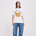 Copacabana Oversized T-Shirt | White-MAKU THE LABEL-S- Tiny Trader - Gold Coast Baby Shop