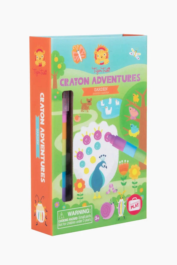 Crayon Adventures | Garden-Tiger Tribe-Tiny Trader