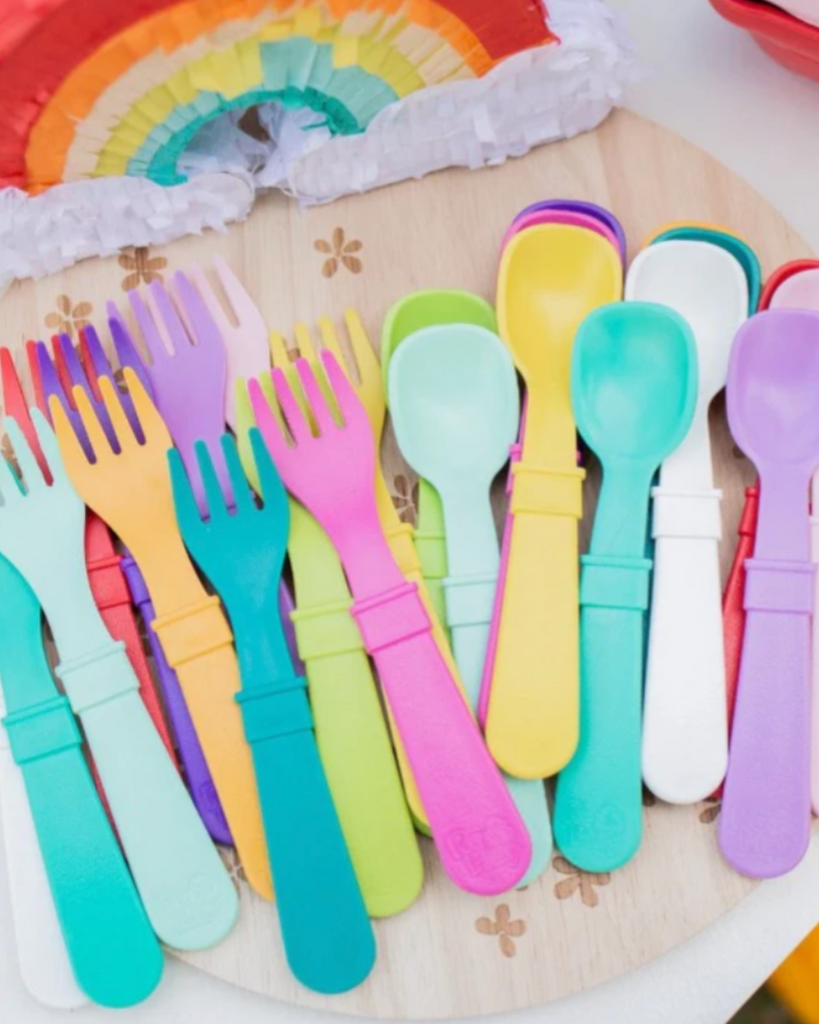Cutlery | Various Colours-Re-Play-White- Tiny Trader - Gold Coast Kids Shop - Gold Coast Baby Shop -
