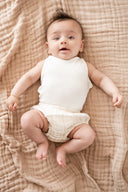 Organic Baby Muslin Wrap - Brown