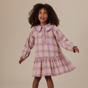 Diana Collared Check Dress-Goldie+Ace-6-12M- Tiny Trader - Gold Coast Baby Shop