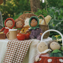 Dinky Dinkum Doll | Ellis Eggplant-Olli Ella- Tiny Trader - Gold Coast Baby Shop