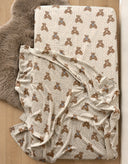 Teddy Bear Picnic // Fitted Cot Sheet
