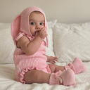 FRILL BODYSUIT | EASTER (DAHLIA)-Ziggy Lou-NB- Tiny Trader - Gold Coast Baby Shop