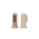 Finger Toothbrush Baby | Shifting Sand/Blush-Mushie- Tiny Trader - Gold Coast Baby Shop