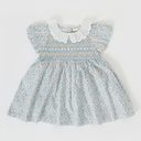 Flo Smocked Dress | Sunny Floral-Goldie+Ace-6-12M- Tiny Trader - Gold Coast Baby Shop