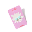 Flower Studs-Emeldo-neon red- Tiny Trader - Gold Coast Baby Shop