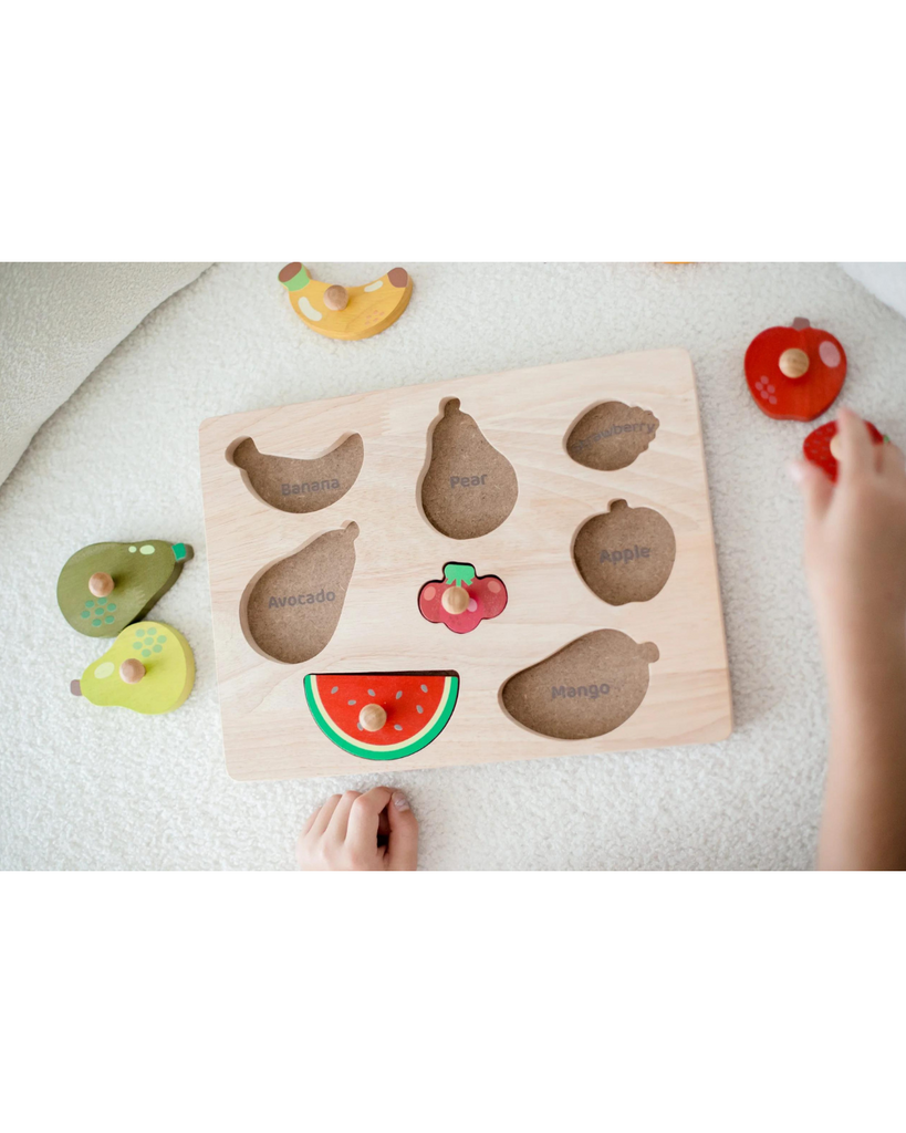 Fruit Knob Puzzle-q toys-Tiny Trader