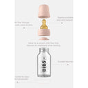 Glass Baby Bottle Set 225ml | Cloud-BIBS- Tiny Trader - Gold Coast Baby Shop
