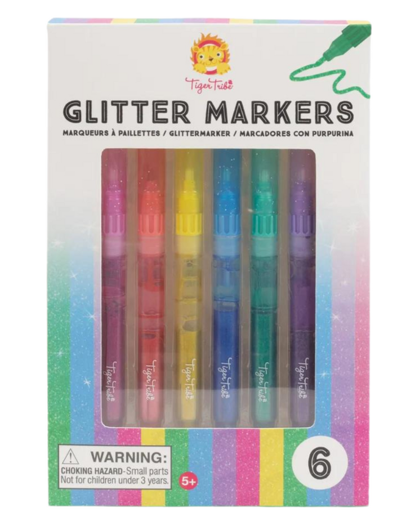 Glitter Markers-Tiger Tribe-Tiny Trader