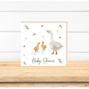 Petite Vous Greeting Card - Baby Shower Ducklings