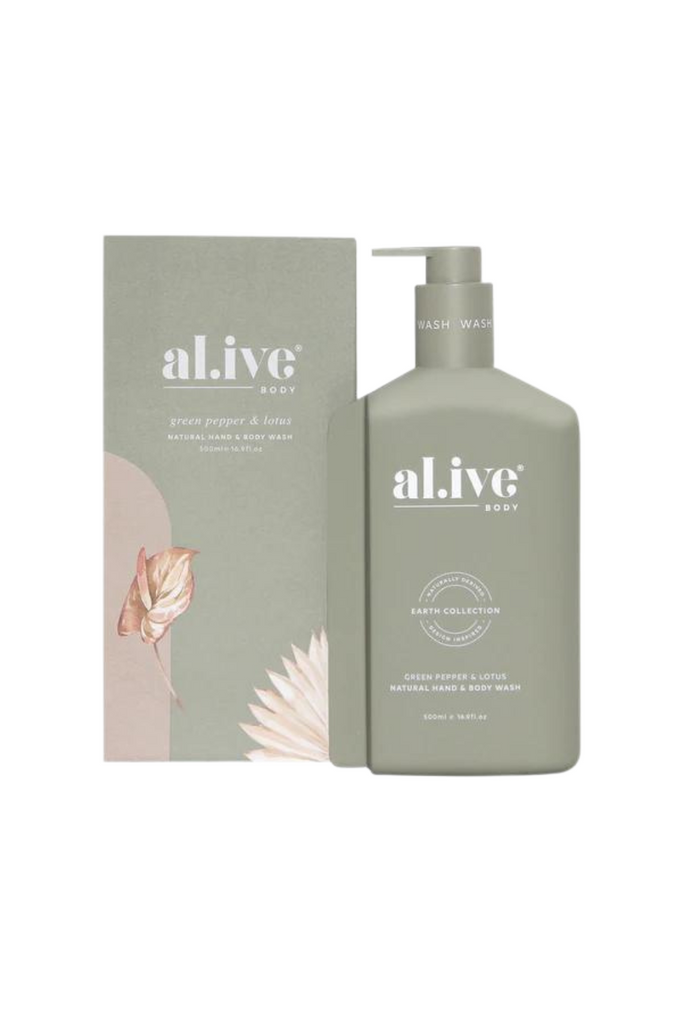 Hand & Body Wash | Green Pepper & Lotus-Al.ive Body-Tiny Trader