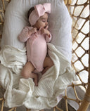 Organic Cotton Body Suit - Blush