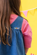 Meadow Denim Pinafore Dress