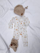 Aurora Double Zip Onesie